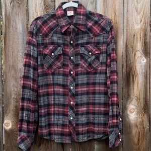 Men’s True Religion longs sleeve Flannel shirt